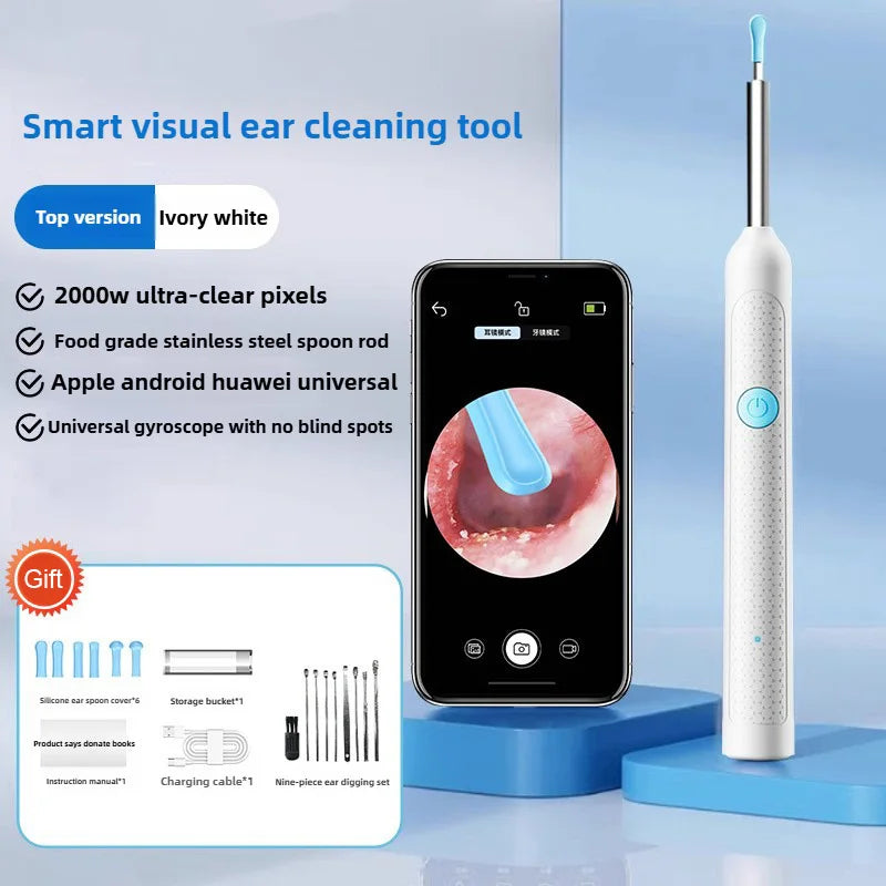 Clearyn™ — Nettoyeur d'oreilles avec caméra HD
