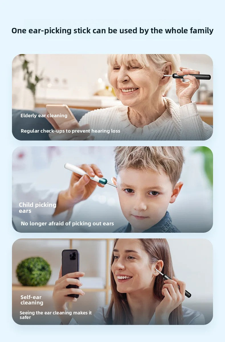 Clearyn™ — Nettoyeur d'oreilles avec caméra HD