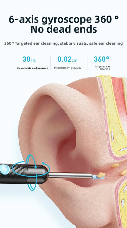 Clearyn™ — Nettoyeur d'oreilles avec caméra HD