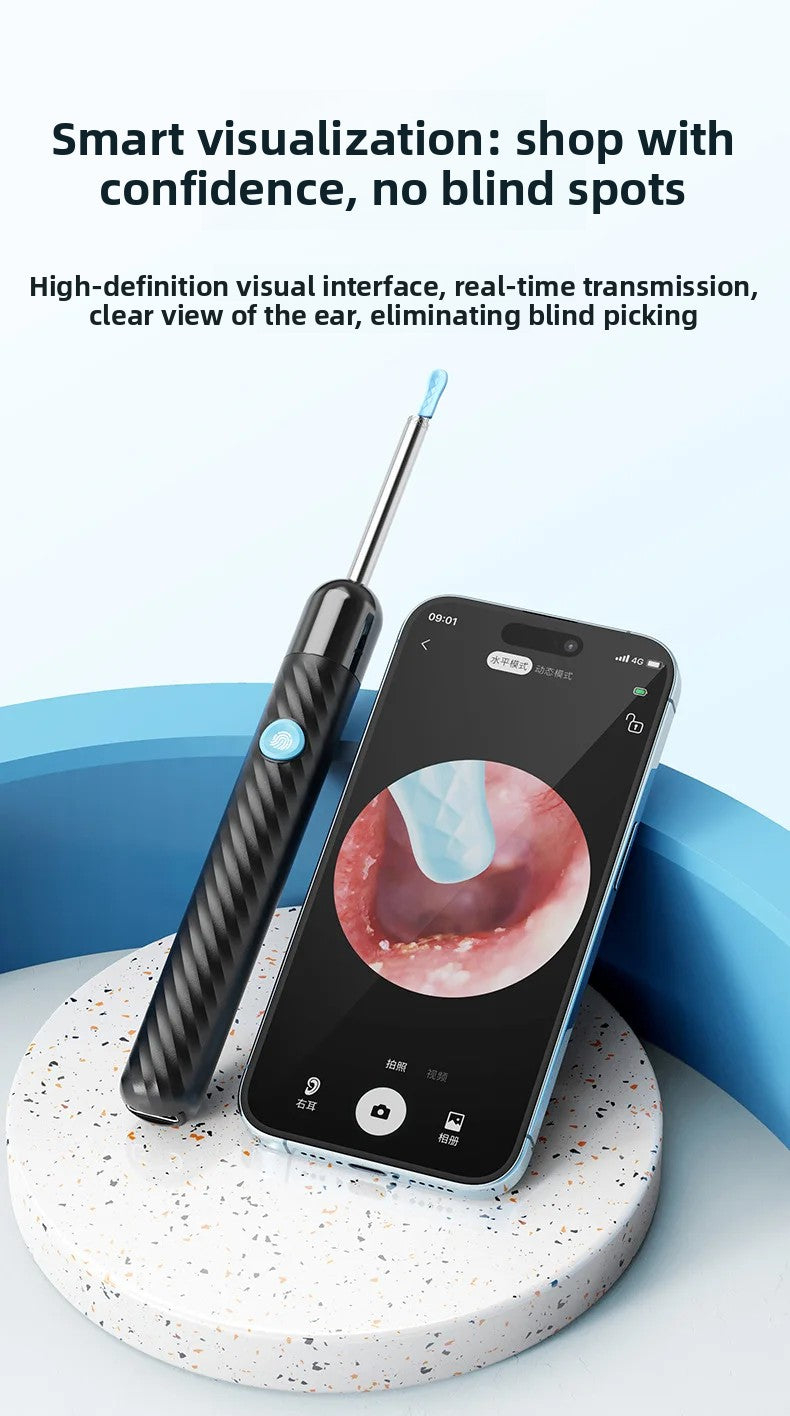 Clearyn™ — Nettoyeur d'oreilles avec caméra HD