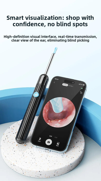 Clearyn™ — Nettoyeur d'oreilles avec caméra HD
