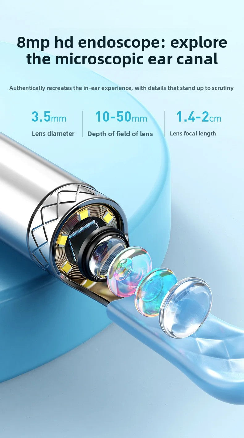 Clearyn™ — Nettoyeur d'oreilles avec caméra HD