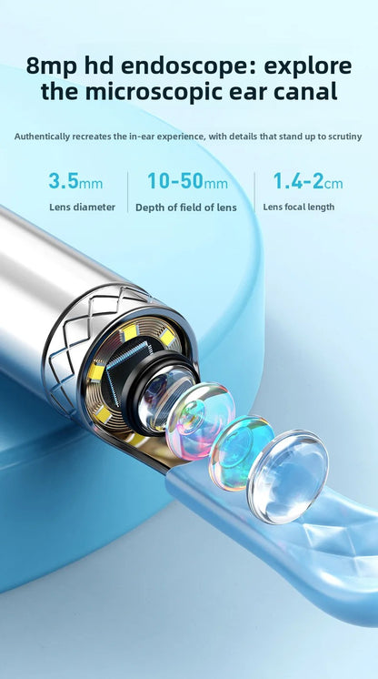 Clearyn™ — Nettoyeur d'oreilles avec caméra HD