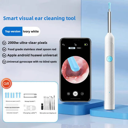 Clearyn™ — Nettoyeur d'oreilles avec caméra HD