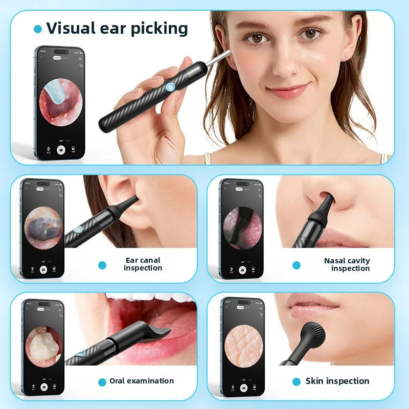 Clearyn™ — Nettoyeur d'oreilles avec caméra HD