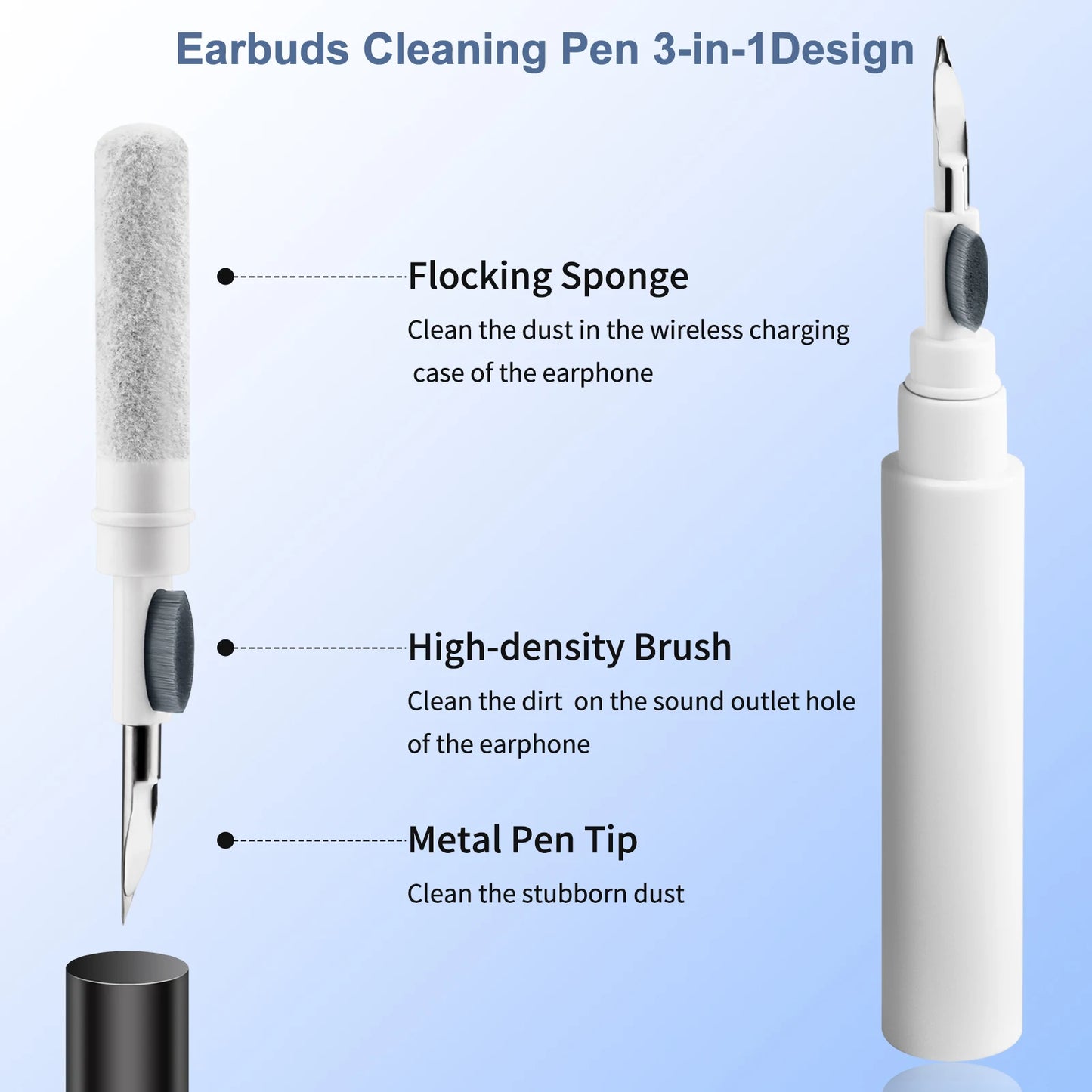 Clearyn™ — Kit Nettoyeur d'Écouteurs Pro