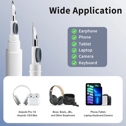 Clearyn™ — Kit Nettoyeur d'Écouteurs Pro
