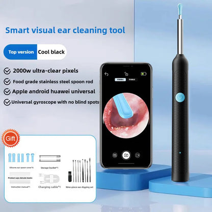 Clearyn™ — Nettoyeur d'oreilles avec caméra HD